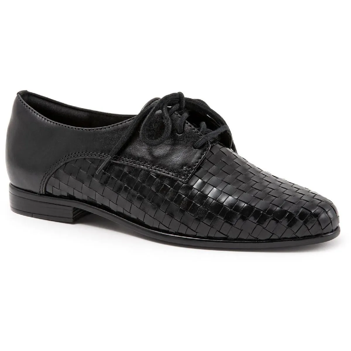 Lizzie Womens Leather Lace Up Oxfords