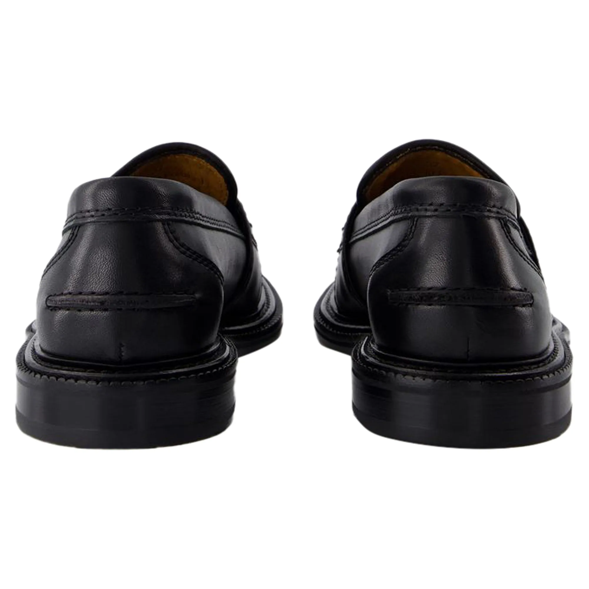 Loafers - Maison Kitsune - Leather - Black