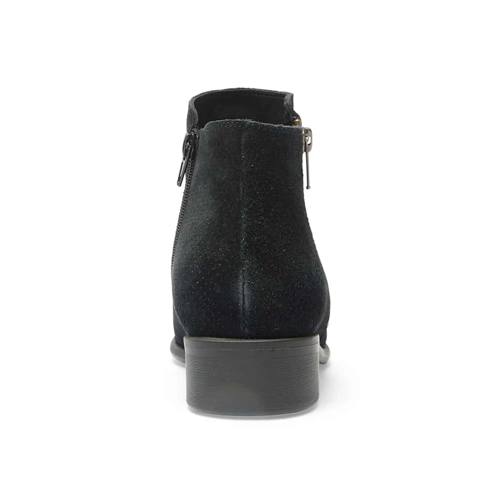 Lorenzo Boot in Black Suede