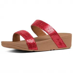 Lottie Chainprint Slide In Adrenaline Red
