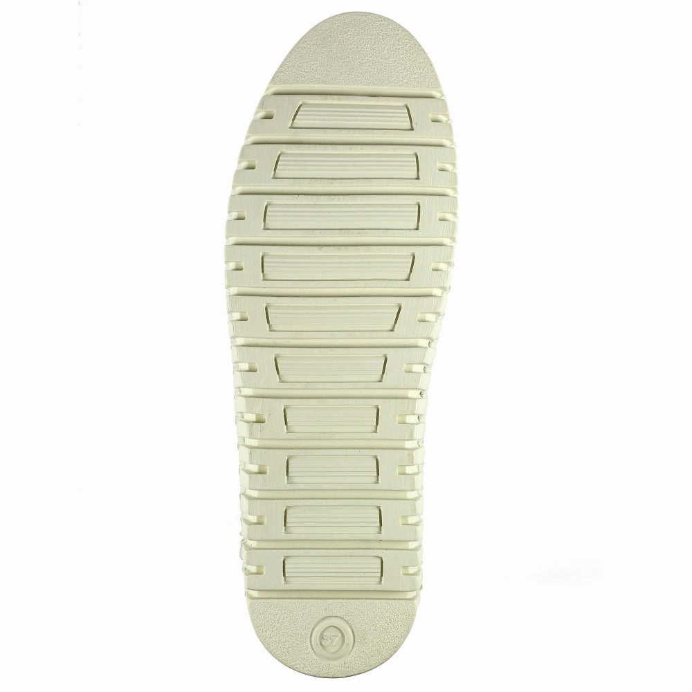 Lunar Flamborough Lea White Leather Shoe