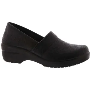 Lyndee Womens Patent Slip Resistant Clogs