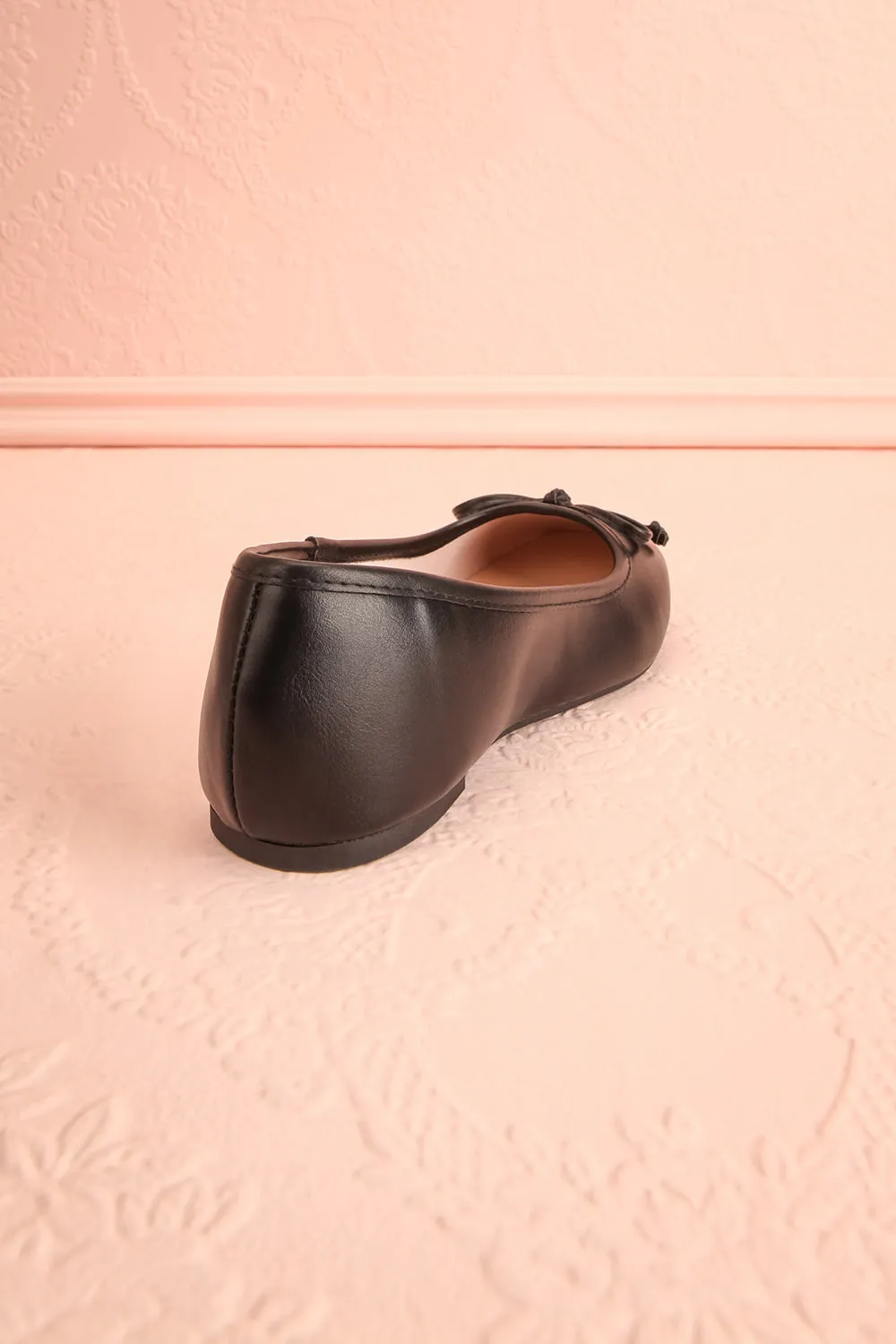 Maree Black | Ballet Flats w/ Bow