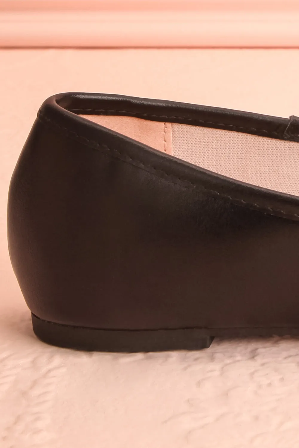 Maree Black | Ballet Flats w/ Bow