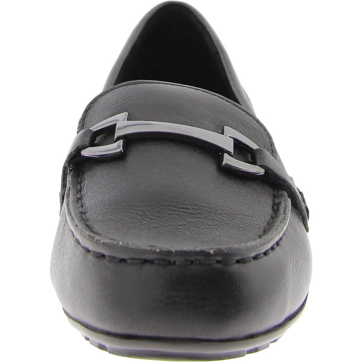 Marlie Womens Leather Slip-On Loafers