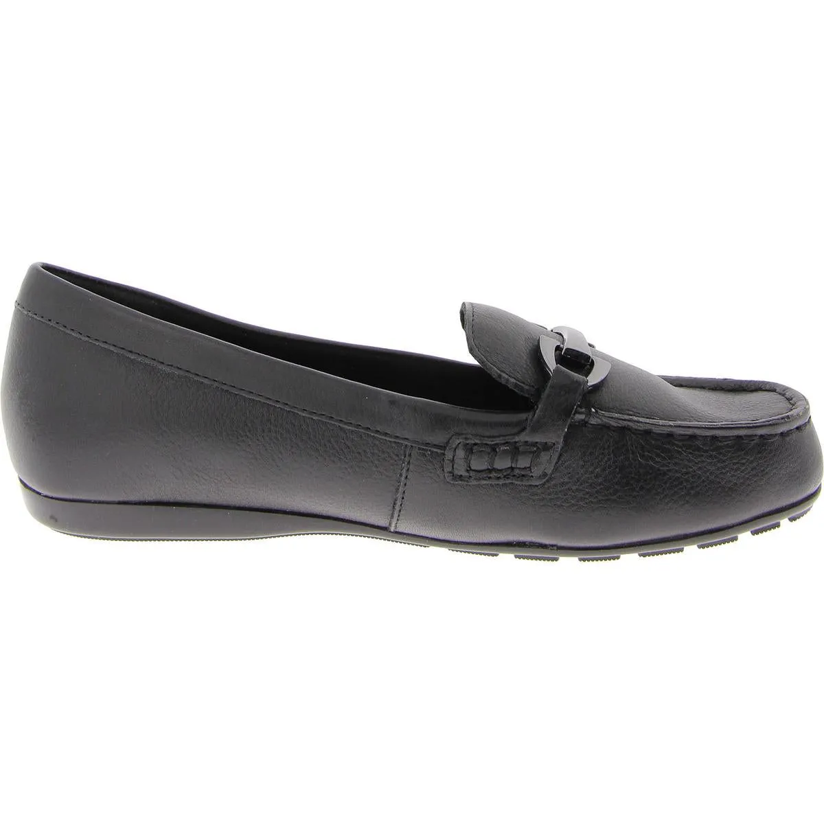 Marlie Womens Leather Slip-On Loafers
