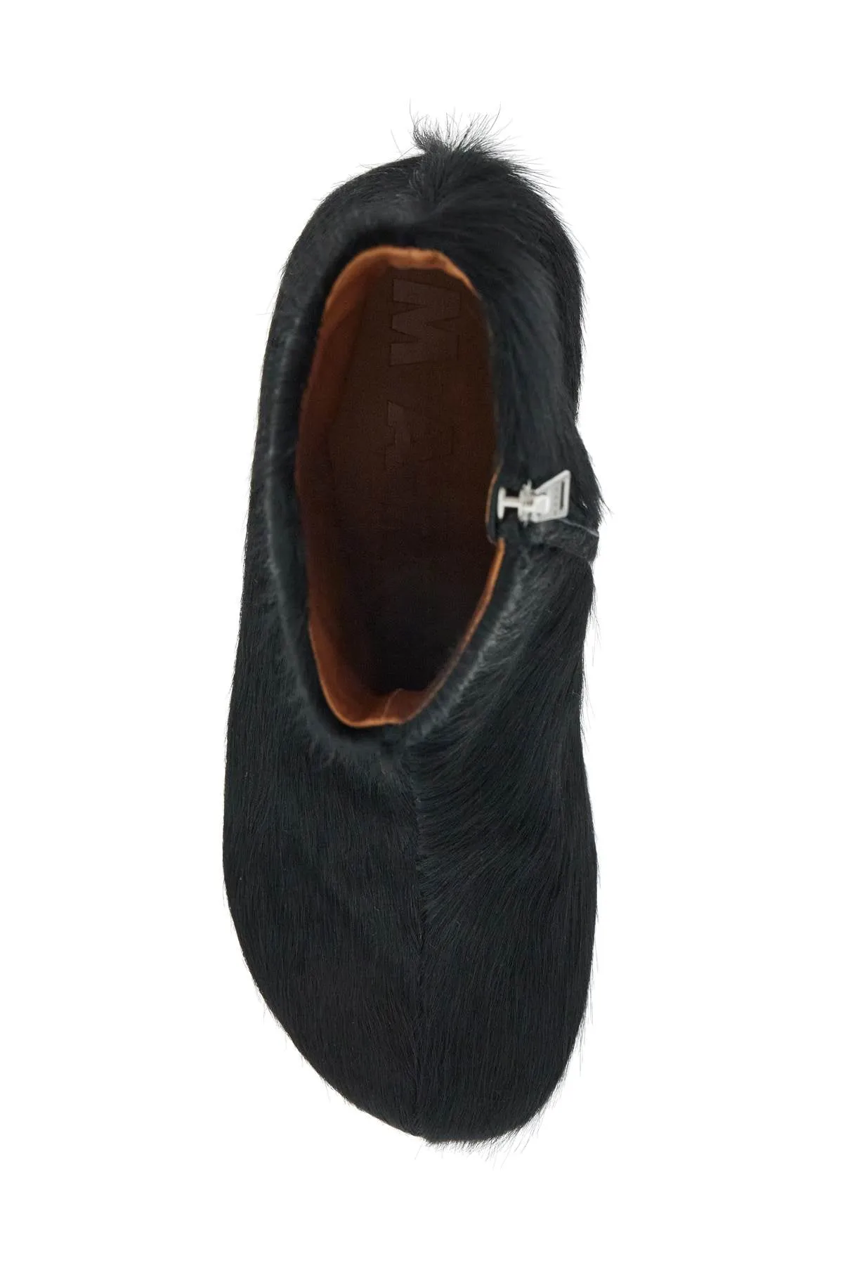 Marni Women's 'Long-Hai Chunky Ankle Boots