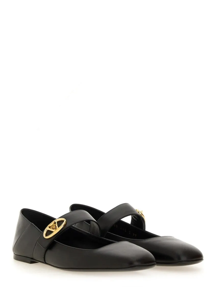 Mary-Jane Vlogo Locker Ballerina