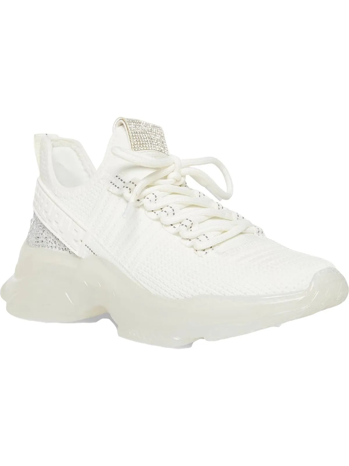 Maxima  Womens Fashion Rhinestone Running Shoes