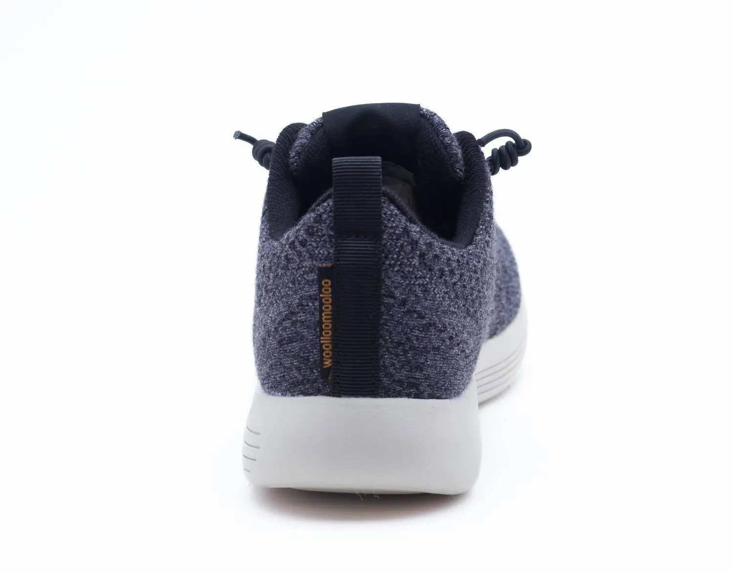 Men's Belmont Sneaker In Black Merino Wool