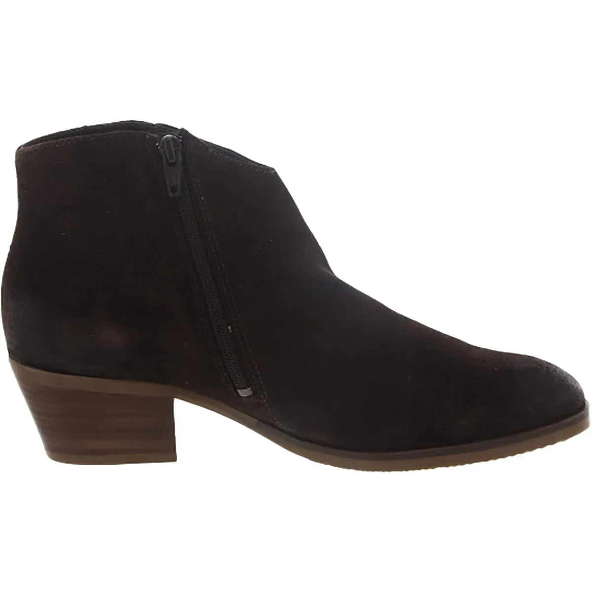 MILA MYTH Womens Leather Block heel Ankle Boots