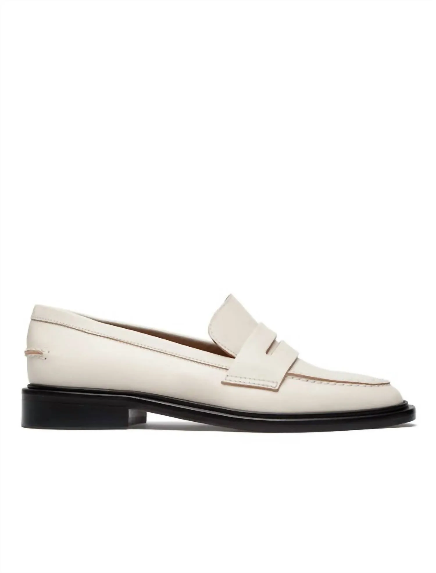 Monti Vacchetta Loafer In Ice White