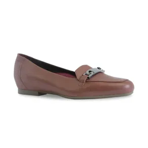 Munro Blair M172221 Bit Loafer Womens 8.5 Russet Brown Leather Flat Shoes KHD929