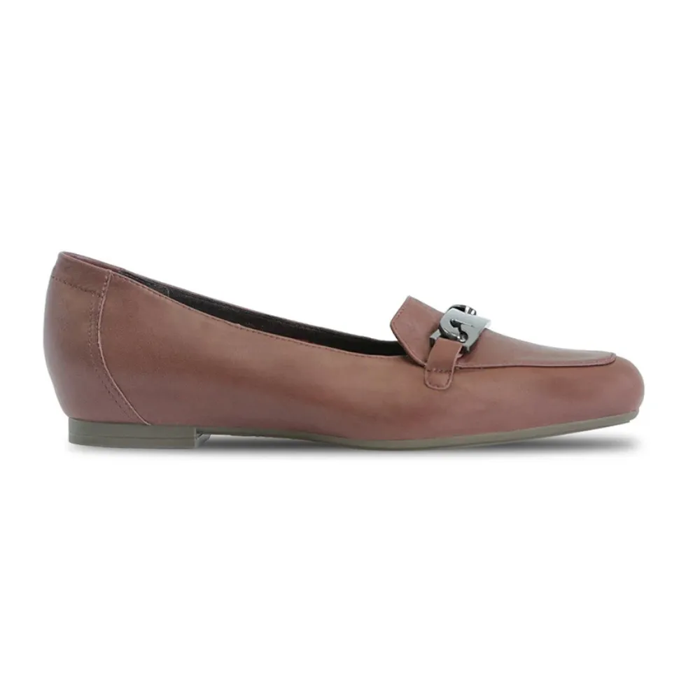 Munro Blair M172221 Bit Loafer Womens 8.5 Russet Brown Leather Flat Shoes KHD929