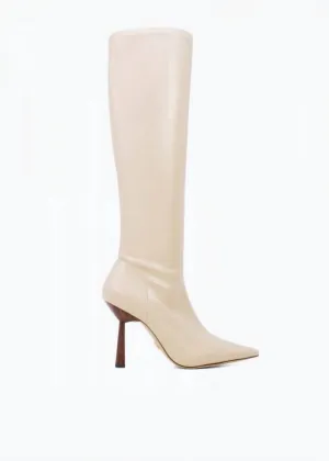 Naf Tall Stretch Boot In Nude