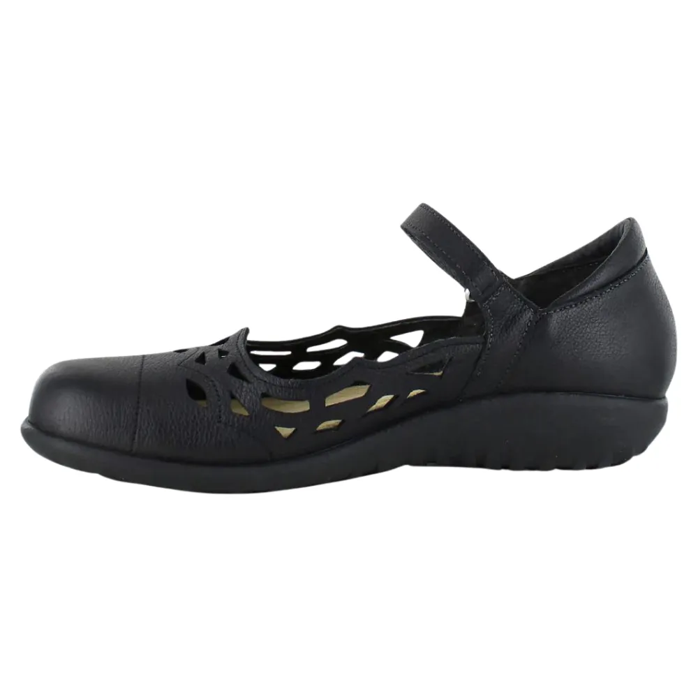 Naot Agathis Black Soft Leather Mary Jane (Women's)