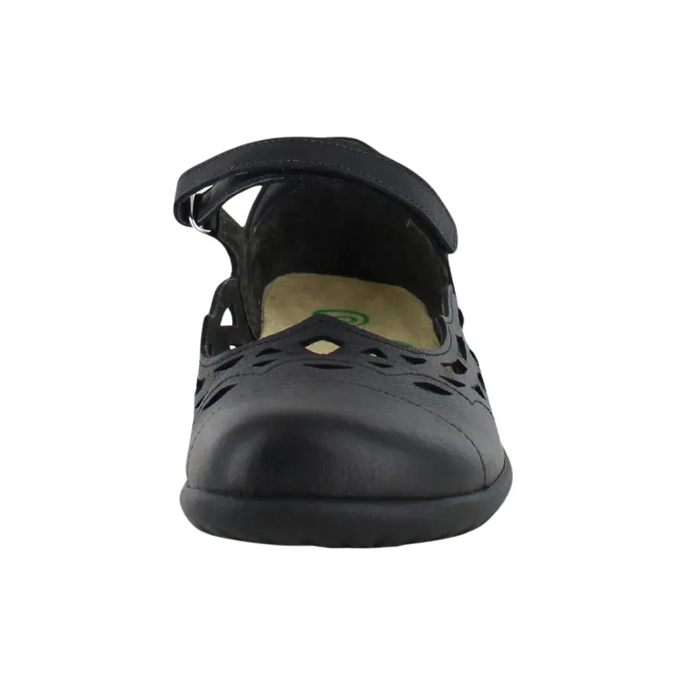 Naot Agathis Black Soft Leather Mary Jane (Women's)