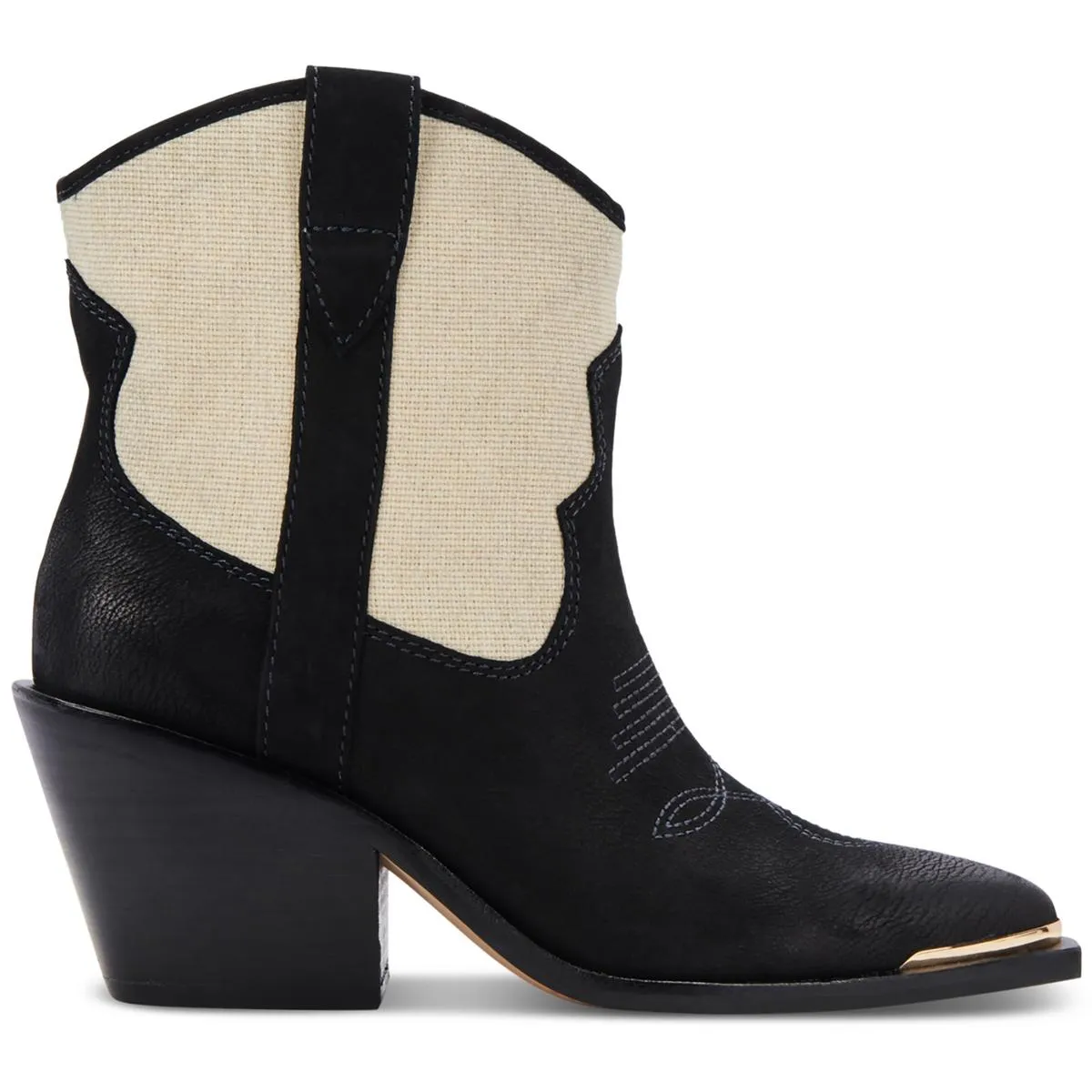 Nashe Womens Leather Two Tone Cowboy, Western Boots