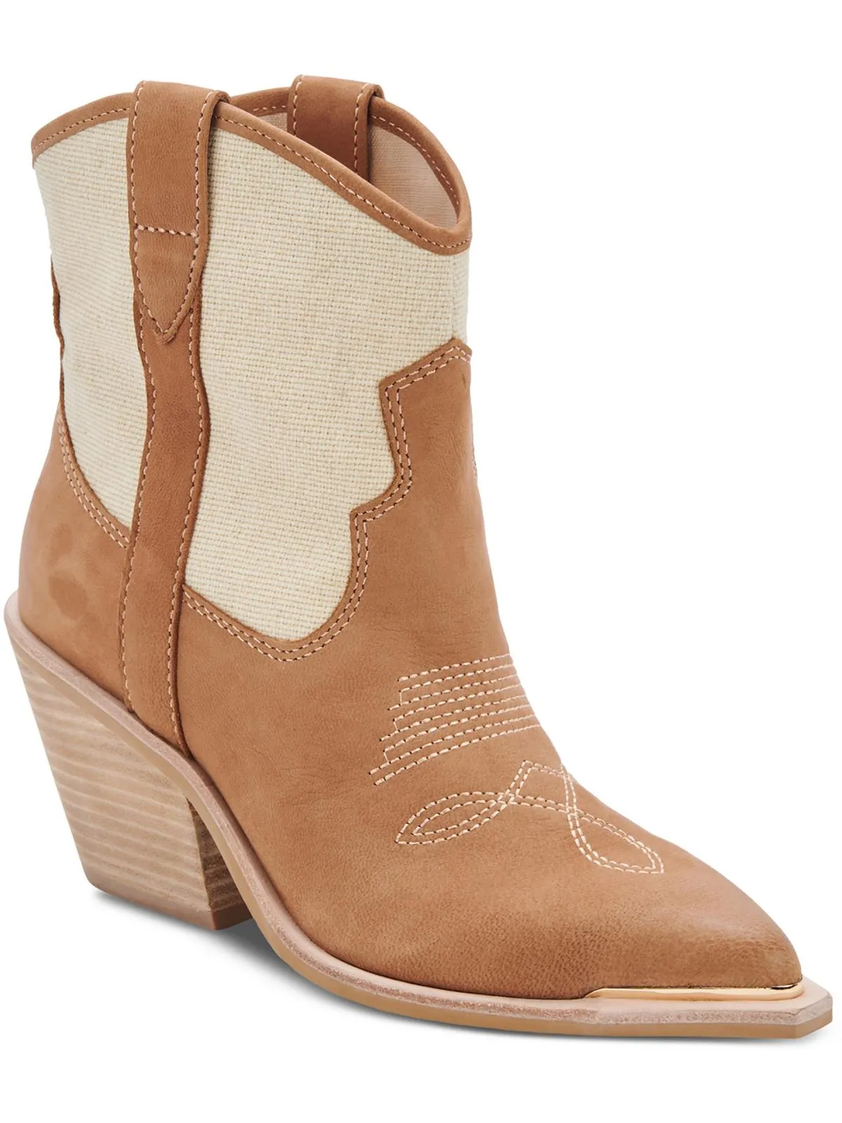 Nashe Womens Leather Two Tone Cowboy, Western Boots