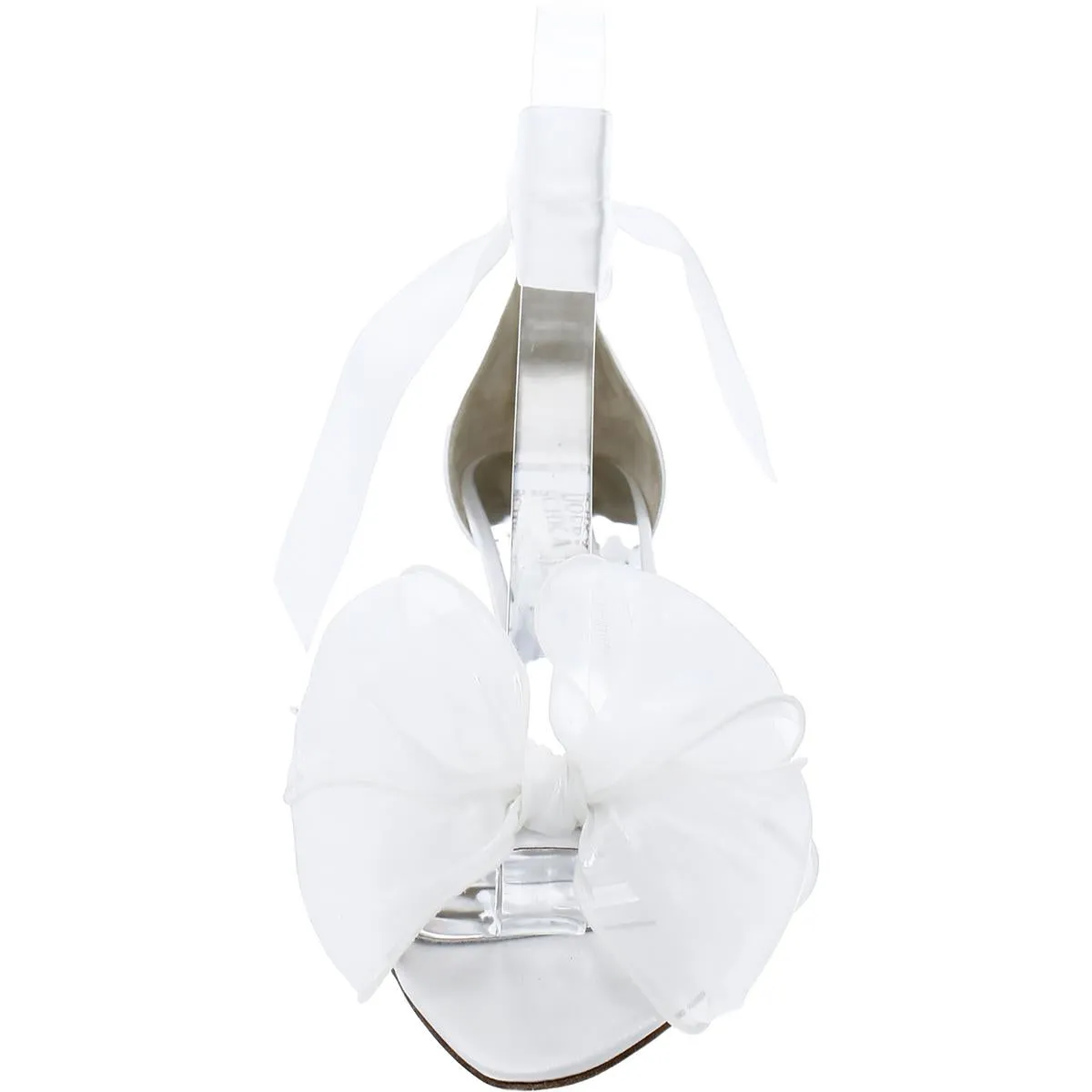Neryssa Womens Satin Ankle Heels
