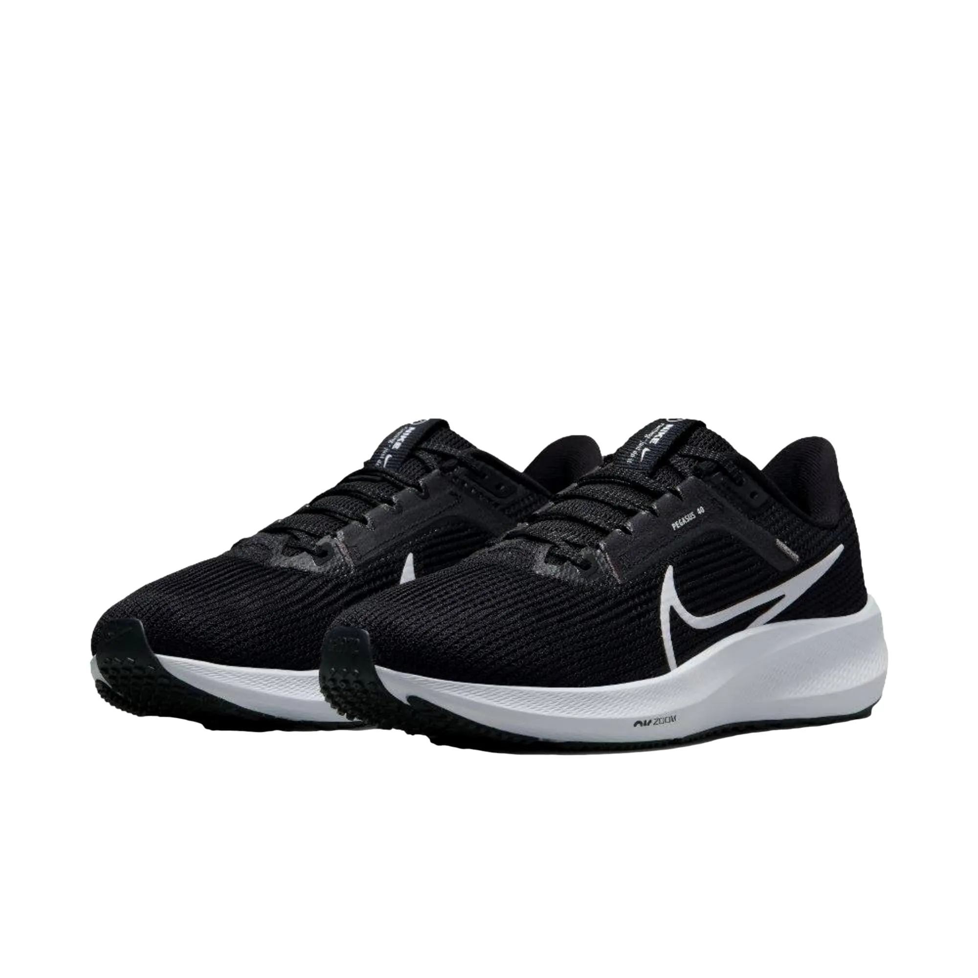 Nike Air Zoom Pegasus 40 Black/White-Iron Grey  DV3854-001 Women's