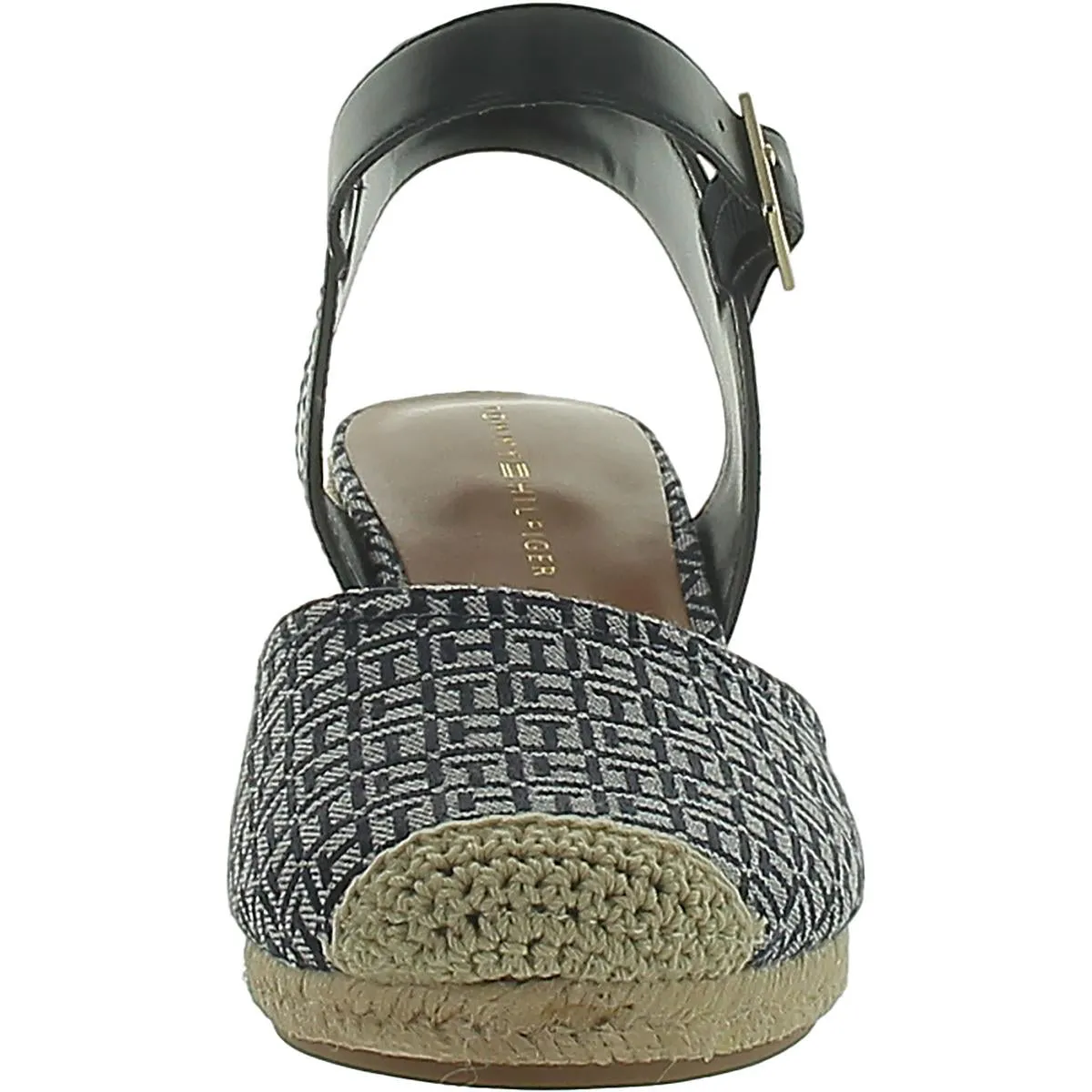 Nilsa Womens Ankle Round Toe Wedge Heels