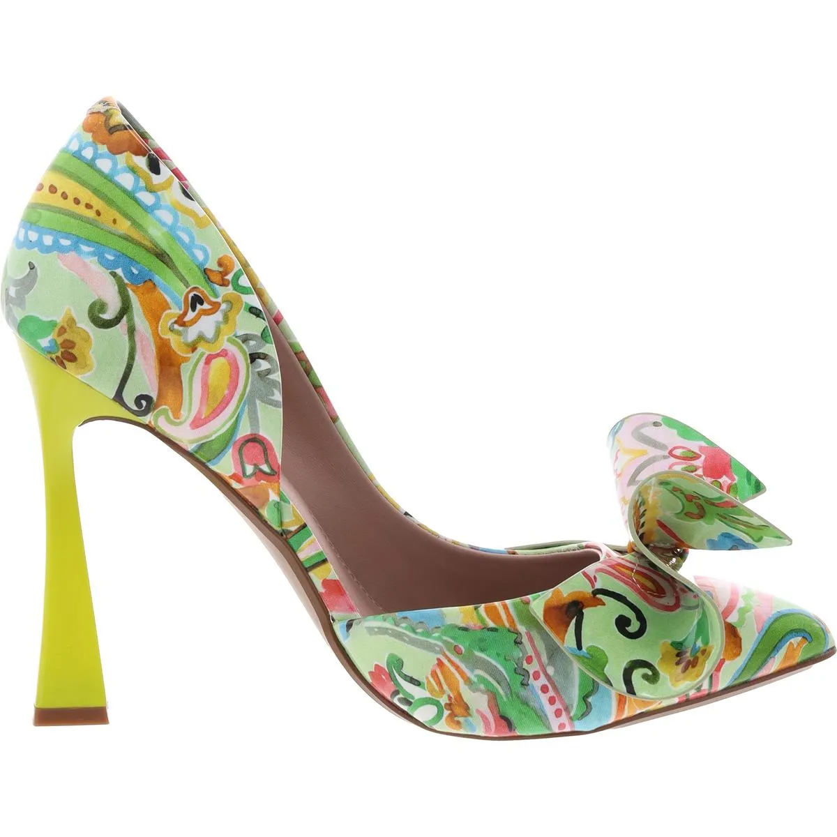Nobble Womens Bow D'Orsay Heels