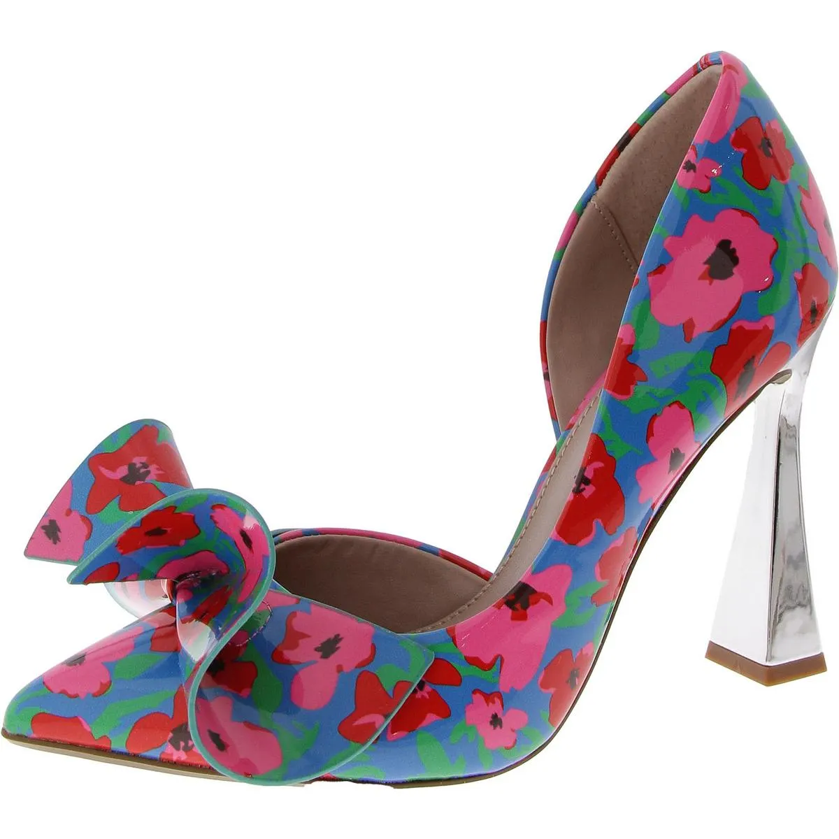 Nobble Womens Bow D'Orsay Heels