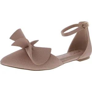 Noble Womens Glitter Man Made Ankle Strap