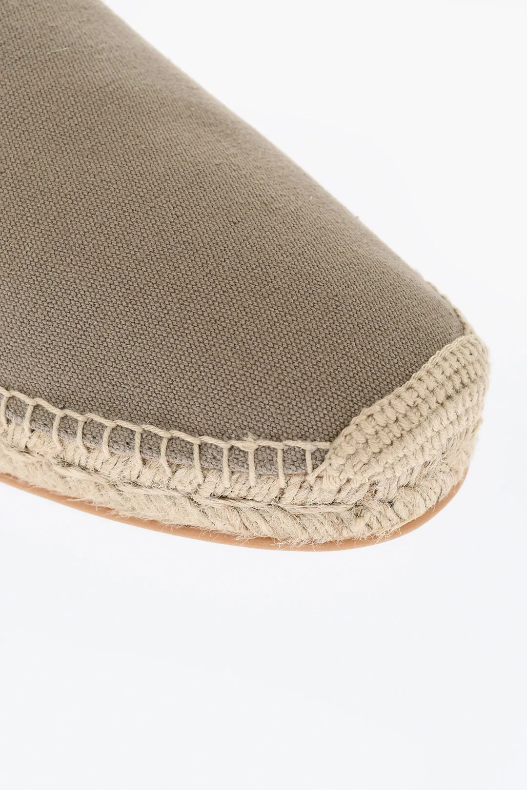 Off-White Slip-On Anglette Espadrillas With Embroidered Logo