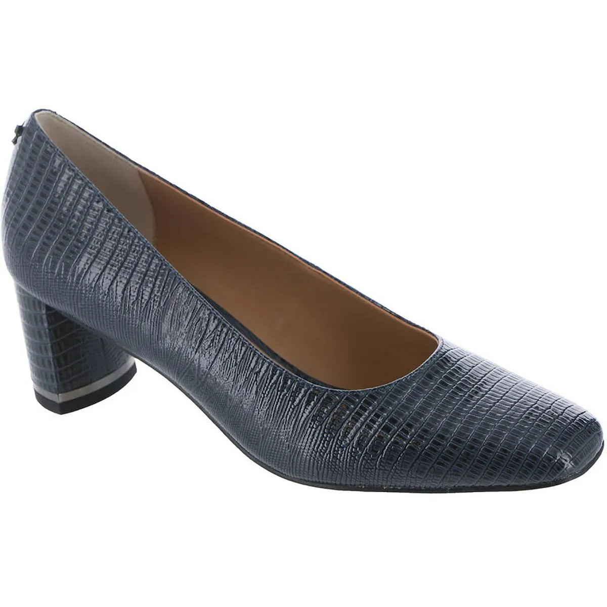 Olivienne Womens Padded Insole Square Toe Pumps
