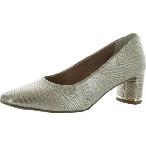 Olivienne Womens Padded Insole Square Toe Pumps