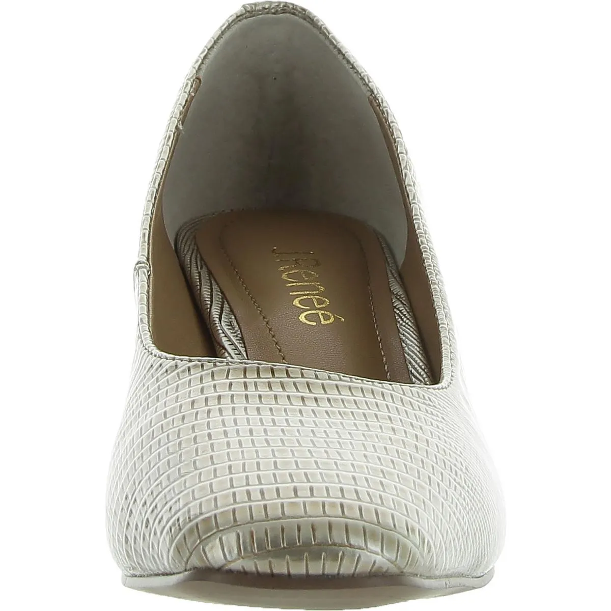 Olivienne Womens Padded Insole Square Toe Pumps