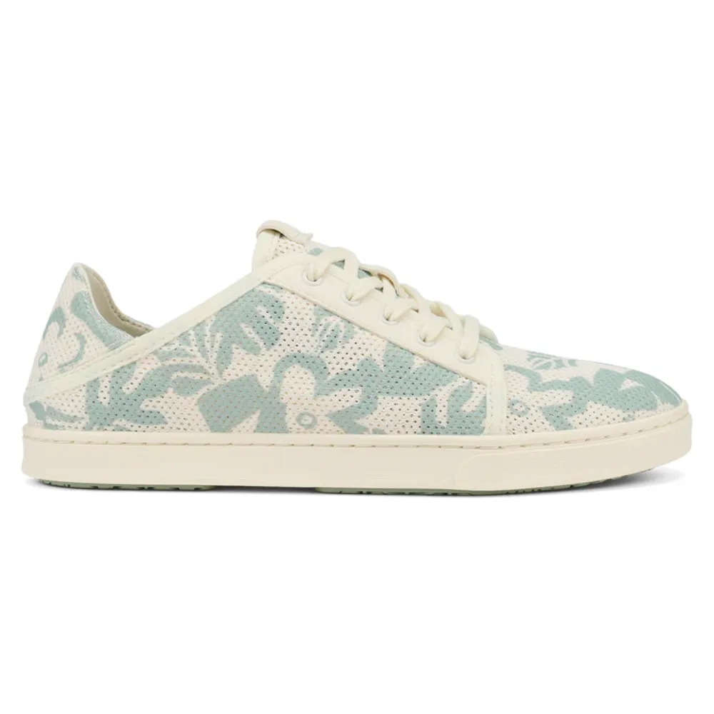 OluKai Pehuea L Mesh Lace-Up Sneaker Off White/Swell (Women's)