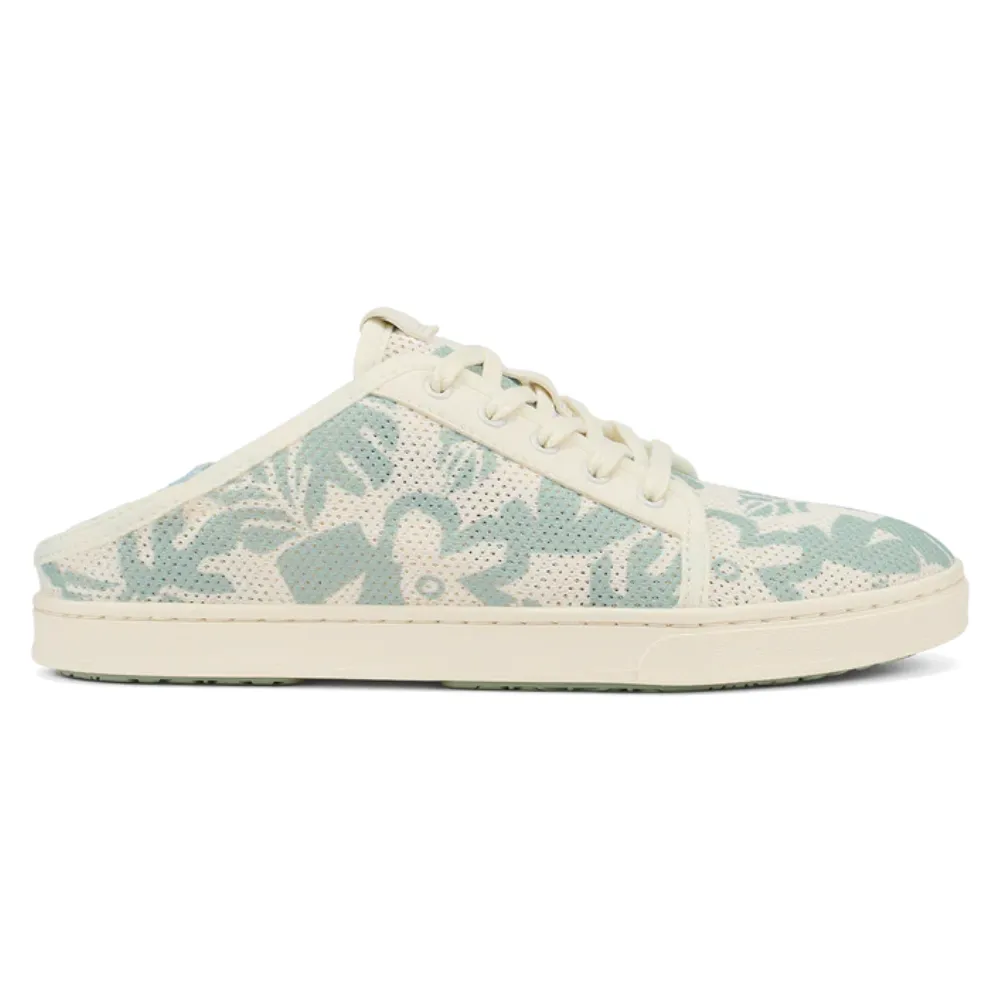OluKai Pehuea L Mesh Lace-Up Sneaker Off White/Swell (Women's)