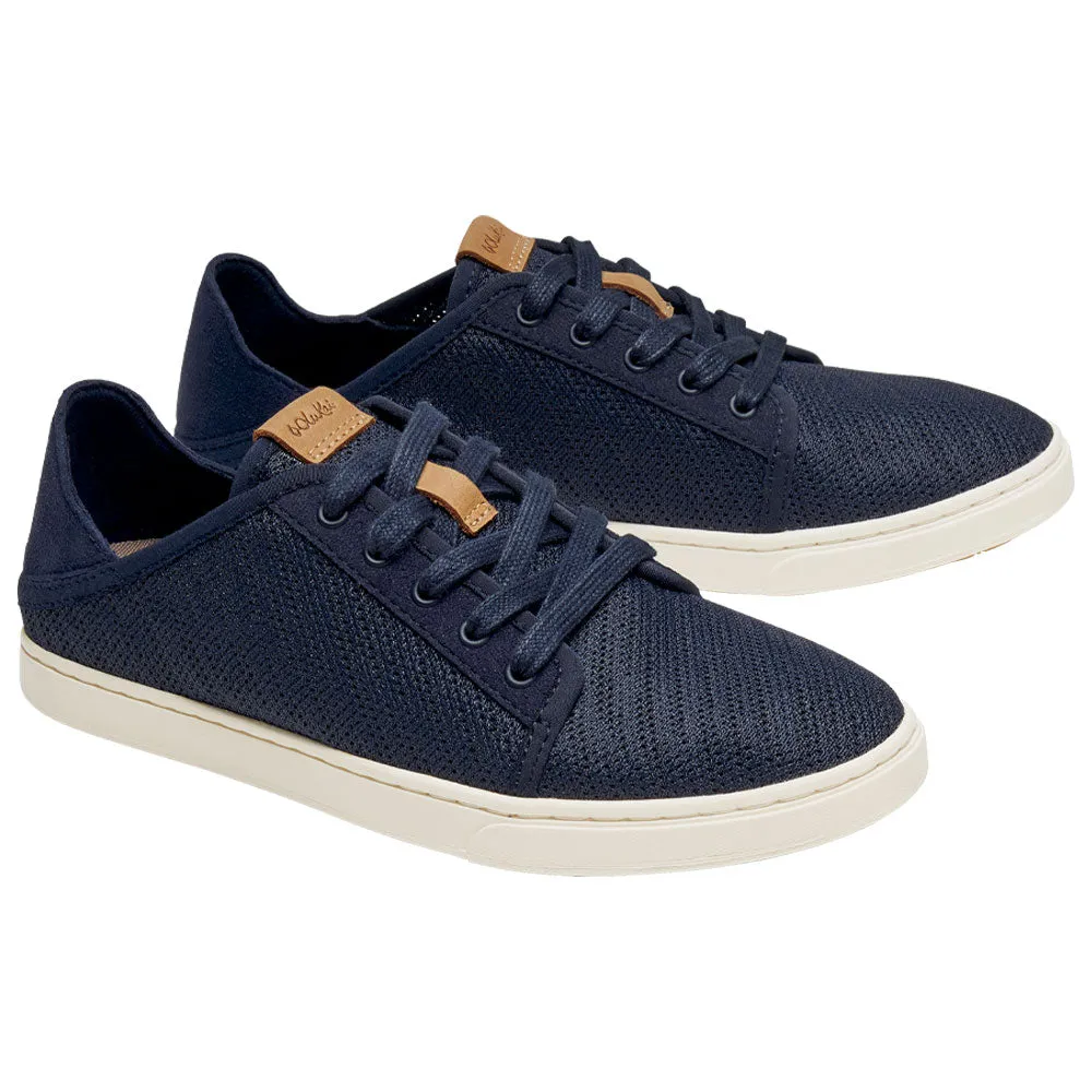 OluKai Pehuea L Mesh Lace-Up Sneaker Trench Blue (Women's)