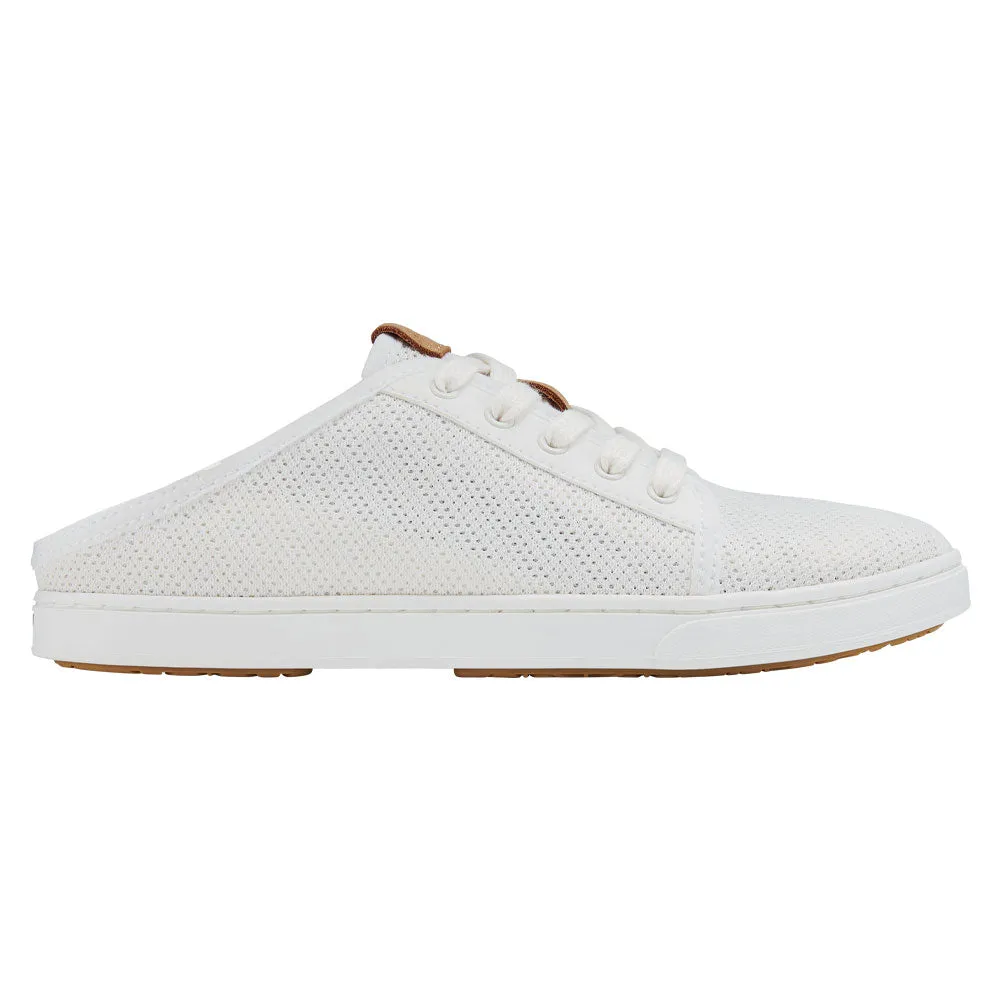 OluKai Pehuea L Mesh Lace-Up Sneaker White (Women's)