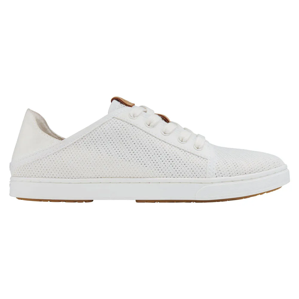 OluKai Pehuea L Mesh Lace-Up Sneaker White (Women's)
