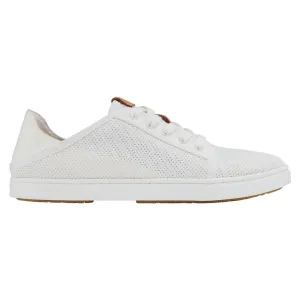OluKai Pehuea L Mesh Lace-Up Sneaker White (Women's)