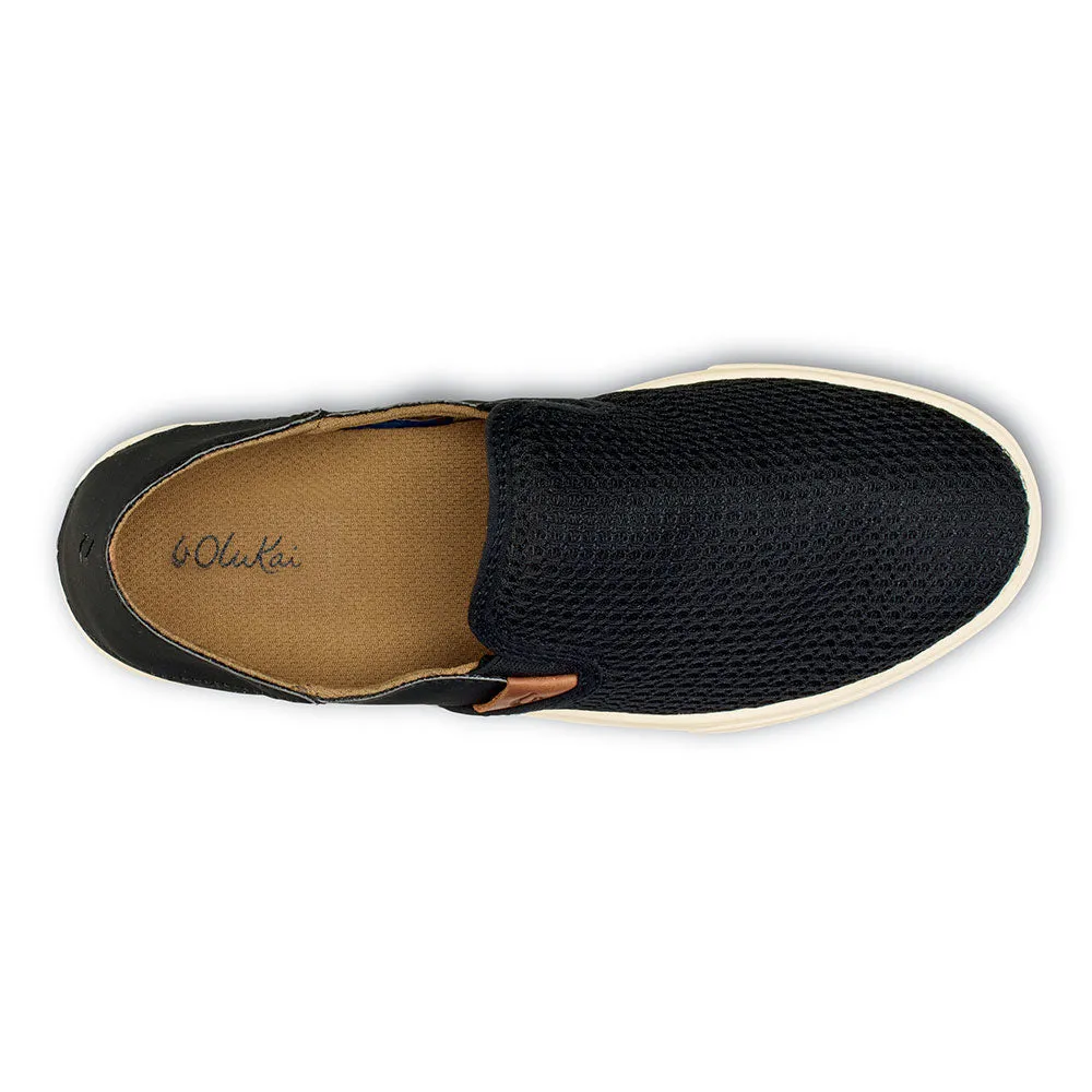 OluKai Pehuea Mesh Slip-On Black (Women's)