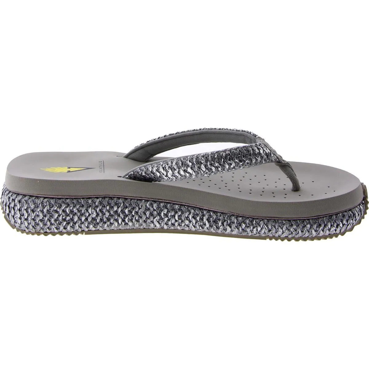 Palau  Womens Wedges Thong Platform Sandals