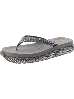 Palau  Womens Wedges Thong Platform Sandals