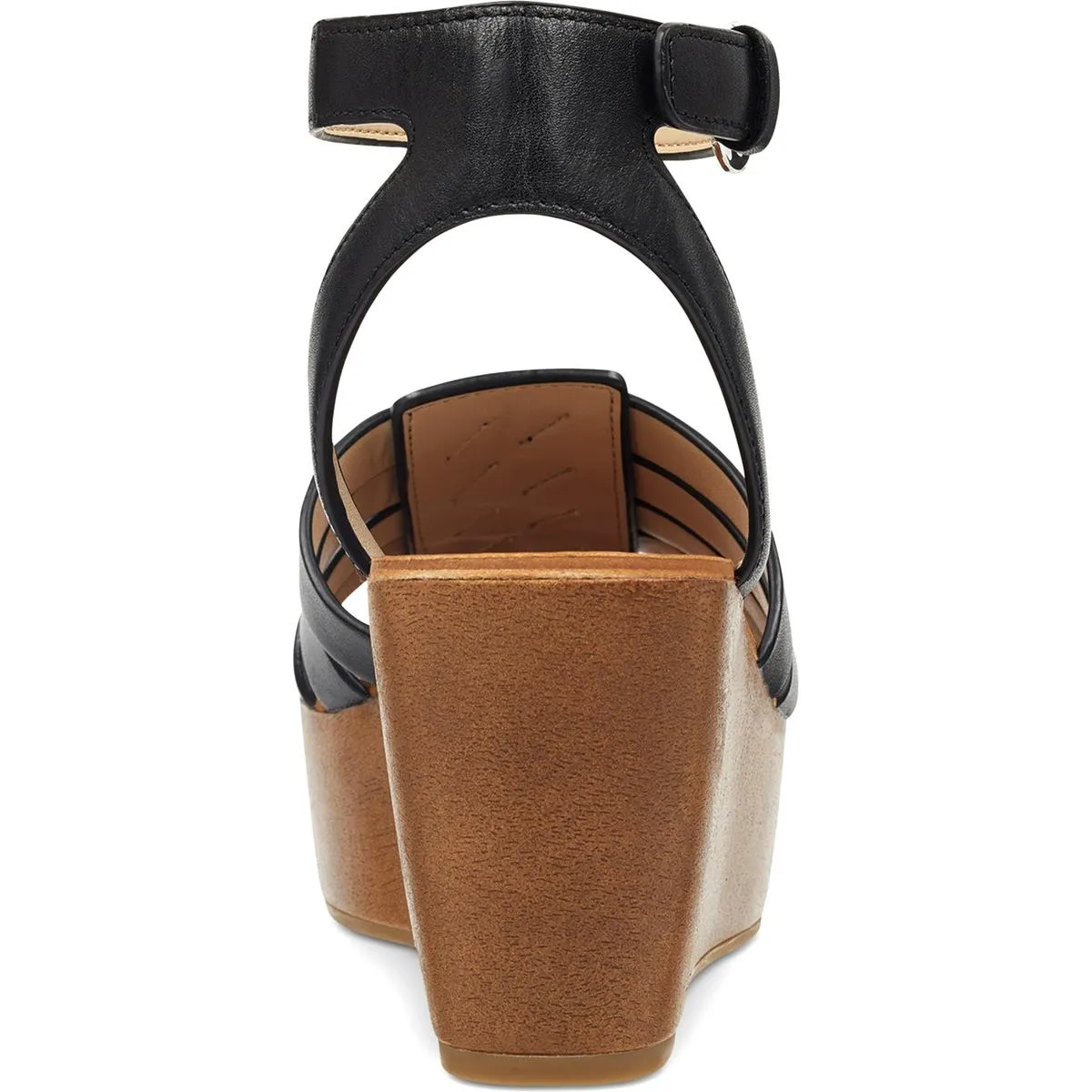 Pastya Womens Leather Ankle Strap Platform Sandals