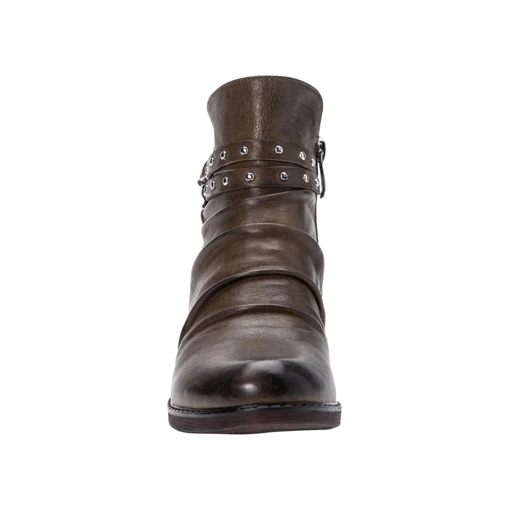 Propet Roxie Brown Leather Bootie (Women's)