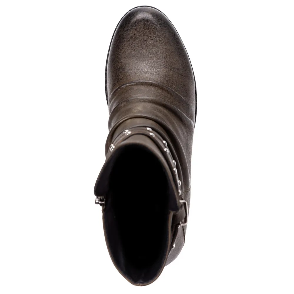 Propet Roxie Brown Leather Bootie (Women's)