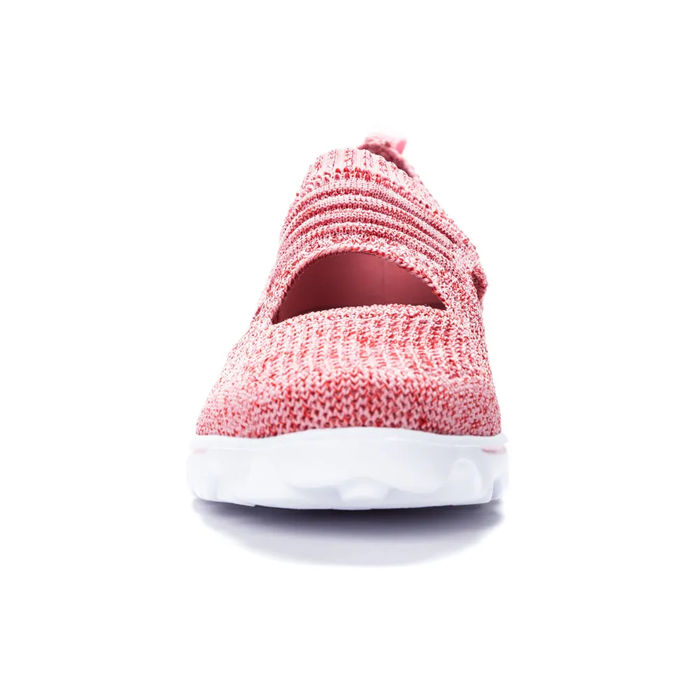Propet TravelActiv Avid Pink/Red Slip-On (Women's)
