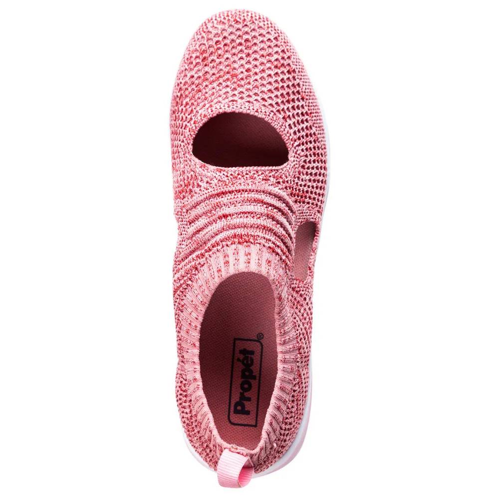 Propet TravelActiv Avid Pink/Red Slip-On (Women's)