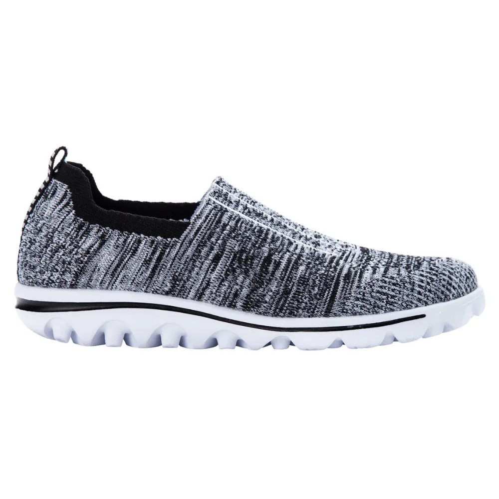 Propet TravelActiv Stretch Black/Grey Slip-On (Women's)