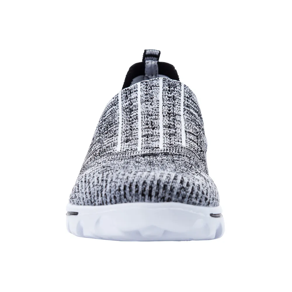 Propet TravelActiv Stretch Black/Grey Slip-On (Women's)
