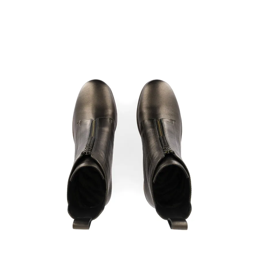 PYKE - PEWTER LEATHER